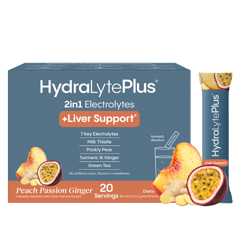 Plus Liver Support - Lightly Sparkling (8 oz)