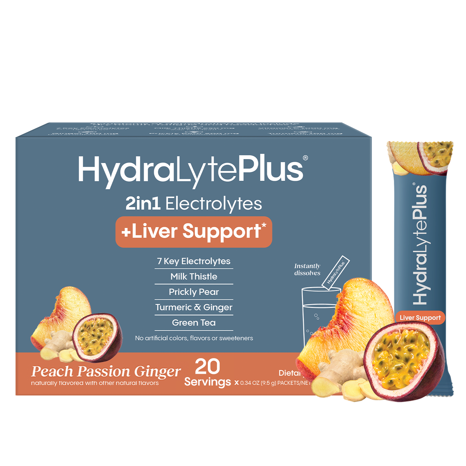 HydraLyte Plus Liver Support, Variety Pack | 2-in-1 Hydration + Liver ...