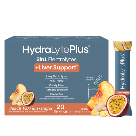 Plus Liver Support - Lightly Sparkling (8 oz)