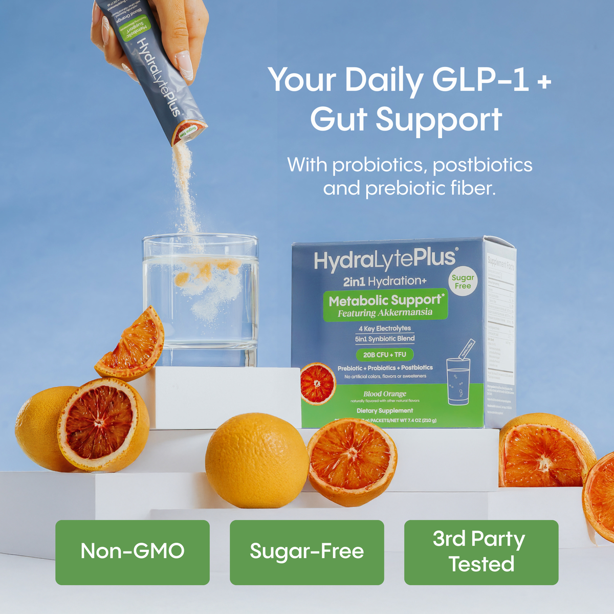 glp 1 water packets Hydration + Metabolic Support