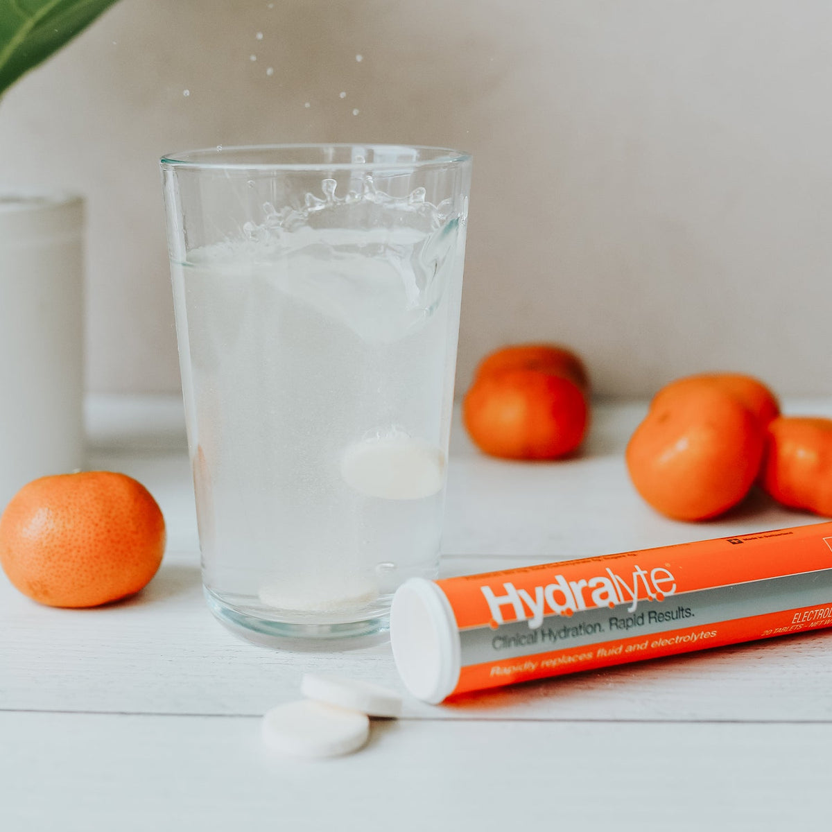 Effervescent Electrolyte Rehydration Tablets Orange | Hydralyte