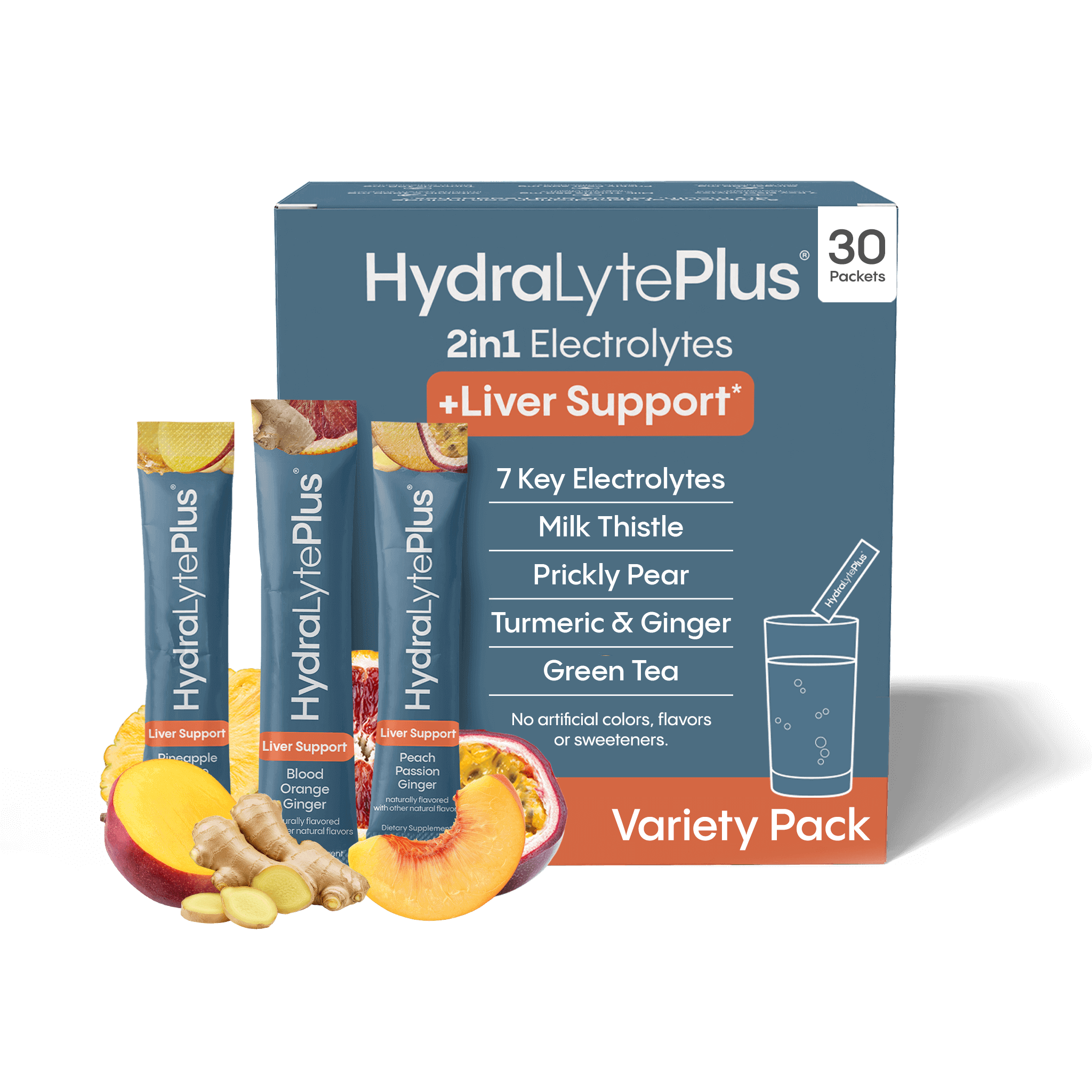 Plus Liver Support - Lightly Sparkling (8 oz)