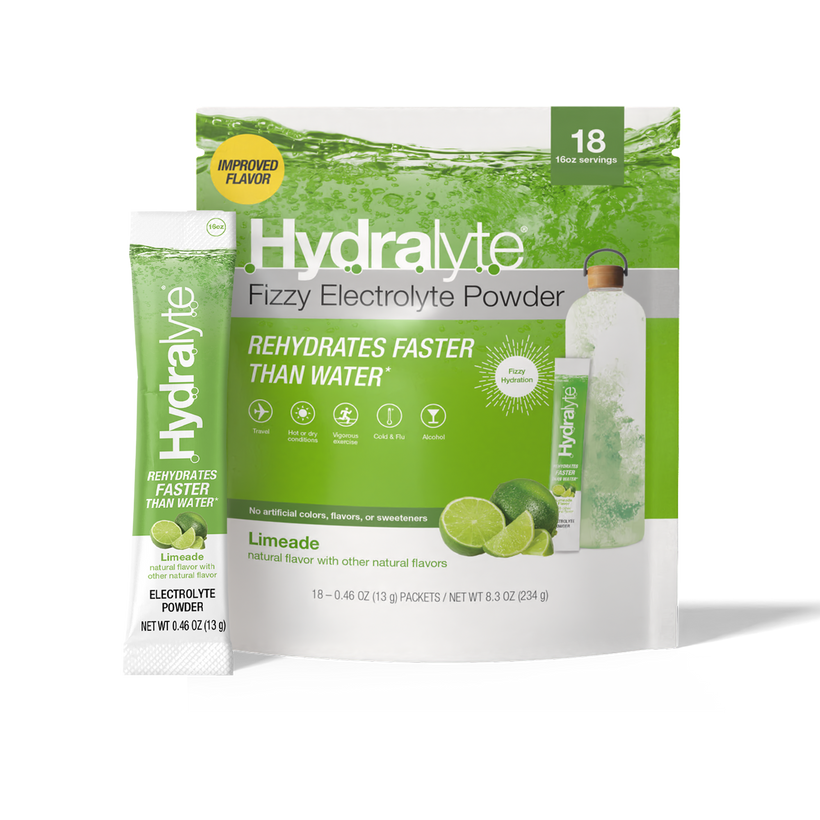 Electrolyte Powder Sticks - Lightly Sparkling (16 oz)